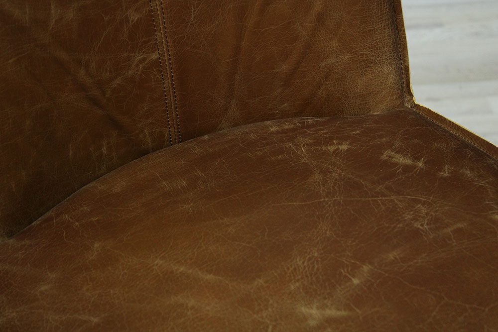 Drew Bar Chair Cigar Leather 5 Drew Bar Chair Cigar Leather - Image 5