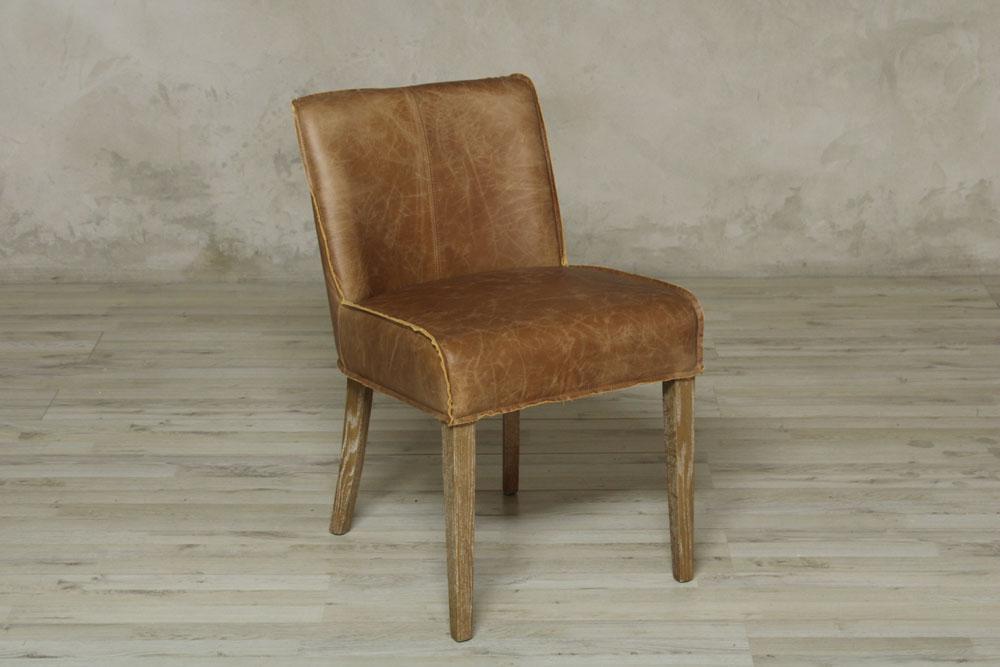 Max Dining Chair - Cigar Leather 1 Max Dining Chair - Cigar Leather