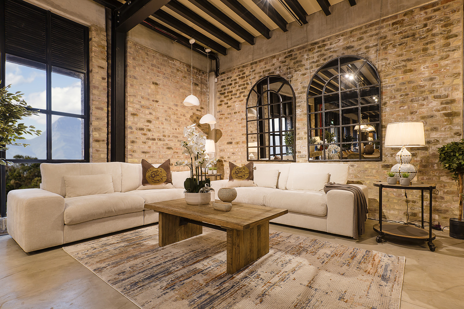 Lifestyle shot inside George showroom